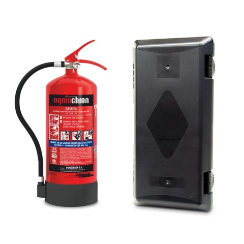 Zestaw Gaśnica pianowa GPN-6x ABF Ogniochron + szafka ADAMAND
