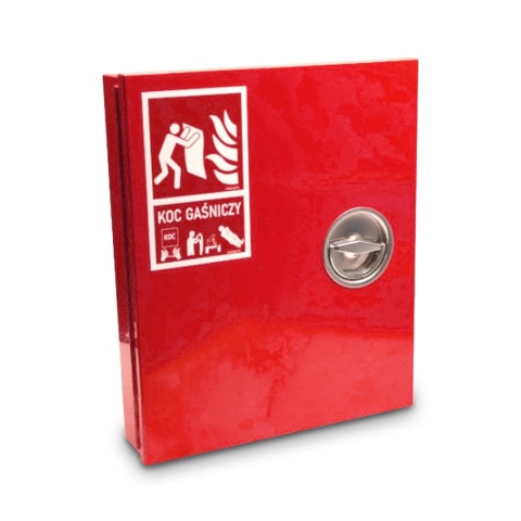 Zestaw Koc gaśniczy + szafka SK-1F-360 B/O EURO