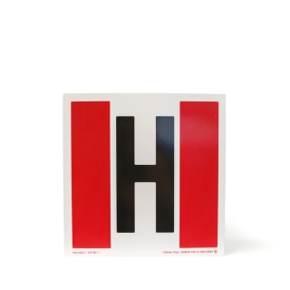 Znak 12 Hydrant przestrzenny 250x250 MET