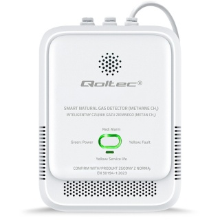 Czujka detektor gazu ziemnego QTEC 10lat 220V