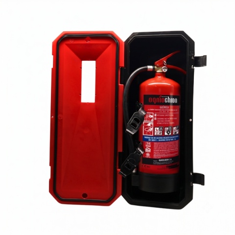 Gaśnica pianowa GPN-6x ABF + Szafka na gaśnicę Dia-mont