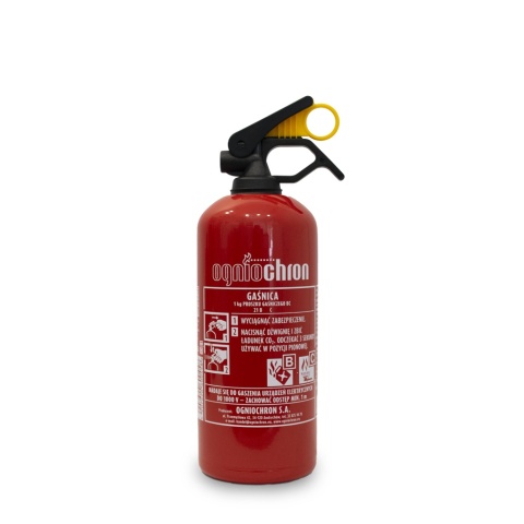 Gasnica-proszkowa GP-1z BC 1kg z uchwytem