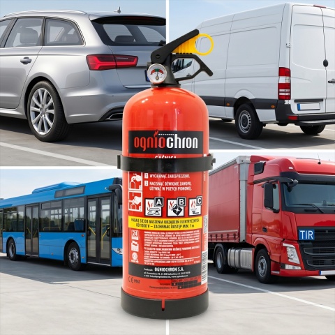 Gaśnica samochodowa GP-2x ABC Fireshop.com.pl