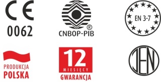 Gaśnica proszkowa GP-6x ABC /SILESIA