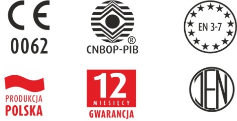 Gaśnica proszkowa GP-6x ABC /SILESIA