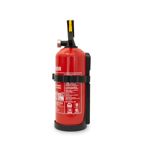 Gaśnica GP-1x smochodowa 1kg ABC Ogniochron z wiszakiem