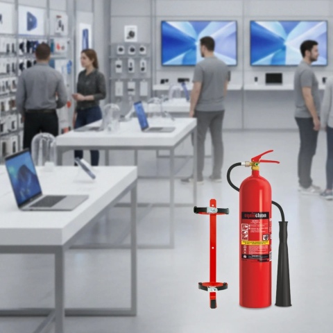 Gaśnica śniegowa GS-5x B /OGNIOCHRON + wieszak