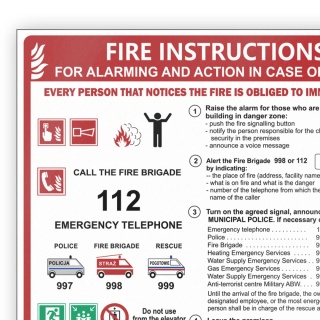 Instrukcja PPOZ alarmowa i postępowania FS ANG