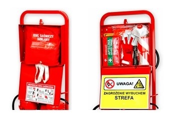 Mobilny zestaw bezpieczeństwa + dwie szafki