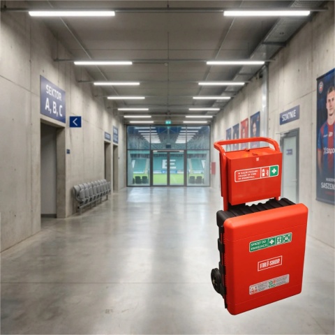 Mobilny zestaw bezpieczeństwa + dwie szafki