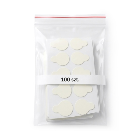 Pianka dwustr.- przylepiec fi 18mm (100szt./ark)