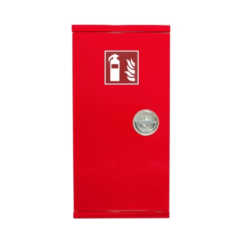 Szafka na gaśnice SG600SL EURO czerwona 3000
