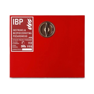 Szafka na instrukcję ppoż. SI-1F-360 EURO