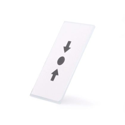 Szybka do włącznika alarmowego 76x40x2