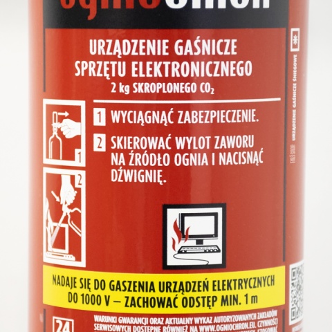 2kg urządzenie gaśnicze GSE-2x instrukcja gaszenia