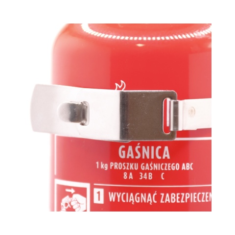 Wieszak gaśnicy GP 1 samochod metal z opaską FS