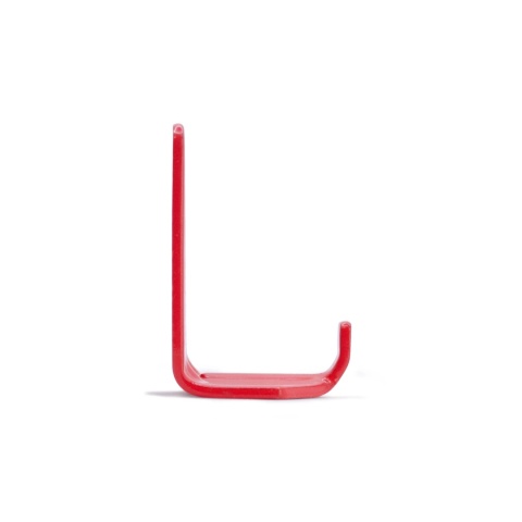 Wieszak gaśnicy GS 2 hakowy czerwony FS