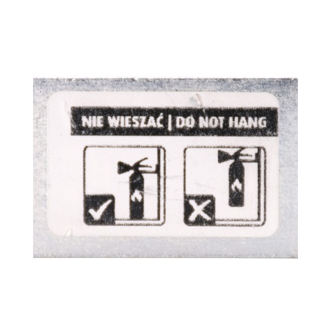Wieszak gaśnicy GS5 hakowy K