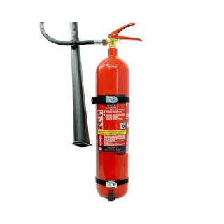 Wieszak gaśnicy GS5 z2 opaskami - zap. G/K/GL