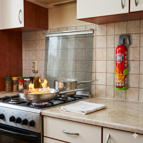 Wieszak na spray gaśniczy RM750 ABF