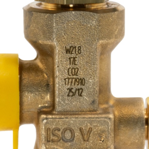 Zawór butlowy CO2 MC GCE bezp. 190