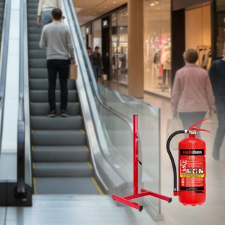 Zestaw Gaśnica GP-6x + stojak