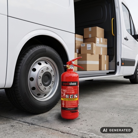 Gaśnica proszkowa 2kg do busa - Do kupienia w Fireshop.com.pl