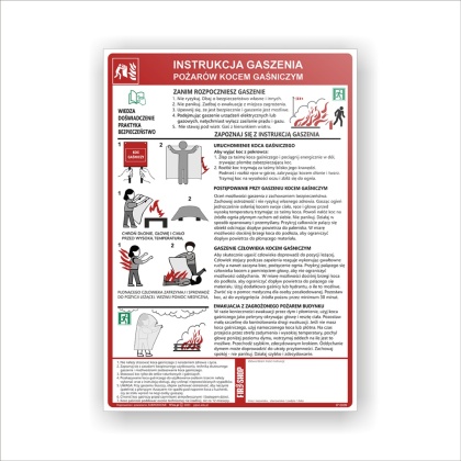 Instrukcja gaszenia kocem gaśniczym 250x350 Płyta