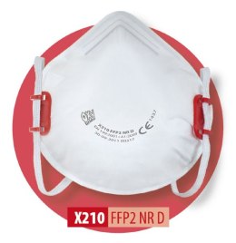 Półmaska filtracyjna X 210 FFP2 NR D