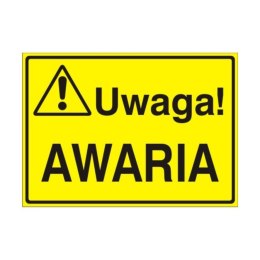 Znak Tablica Uwaga! Awaria