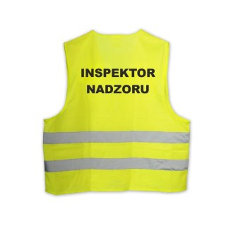 Kamizelka LYNX Hi-Vis żółta INSPEKTOR NADZORU