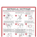Instrukcja mycia rąk mydłem i wodą FS UKRAINA
