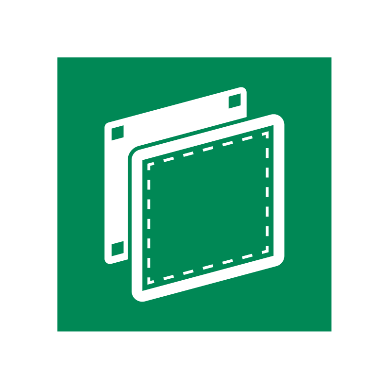 Znaki ewakuacja 3D LEVI