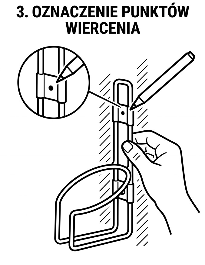 Instrukcja zamontowania wieszaka GP1
