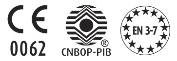 Certyfikaty gaśnicy GP-2x ABC Ogniochron