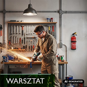 Gaśnica proszkowa GP-1x ABC do warsztatu